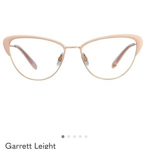 NWT $180 Garrett Leight Rose Cat-Eye Glasses